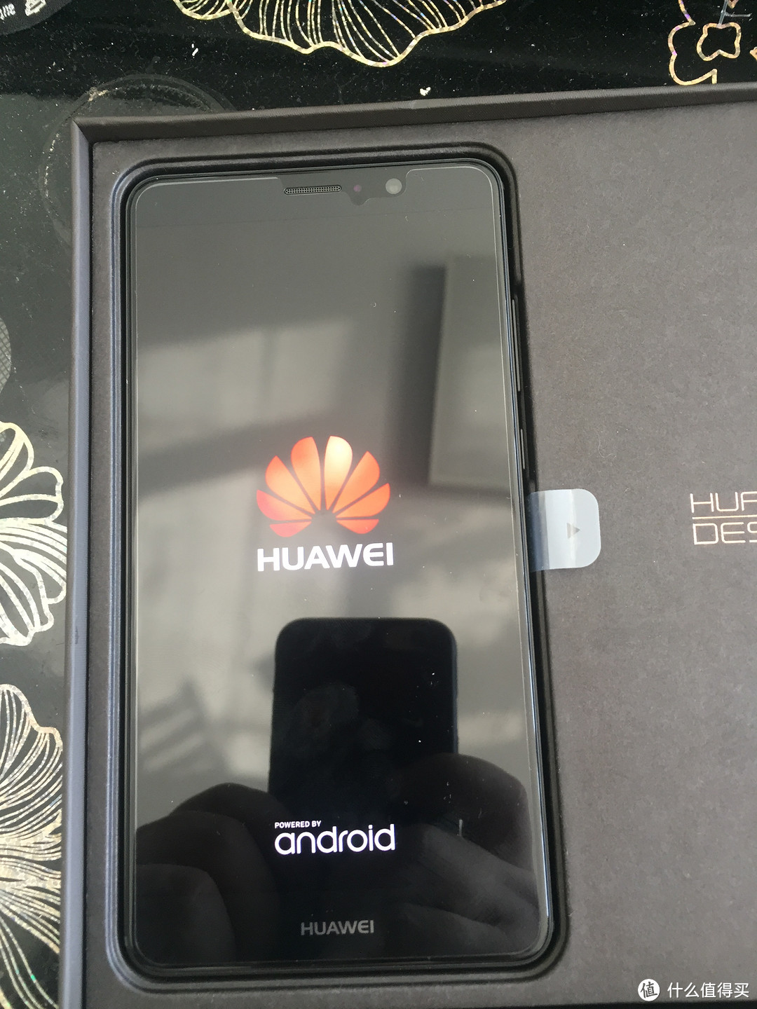 #原创新人#从 HUAWEI 华为 MATE7 白色 到 MATE9 黑色 华丽的升级 开箱作业