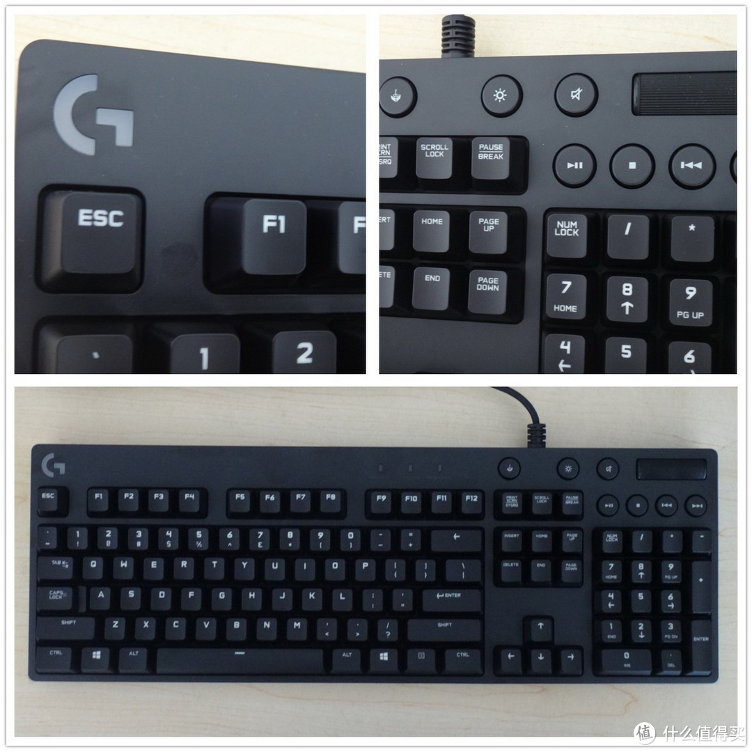 情人节终于有了一把原厂轴键盘——Logitech 罗技 G610 机械键盘 上手