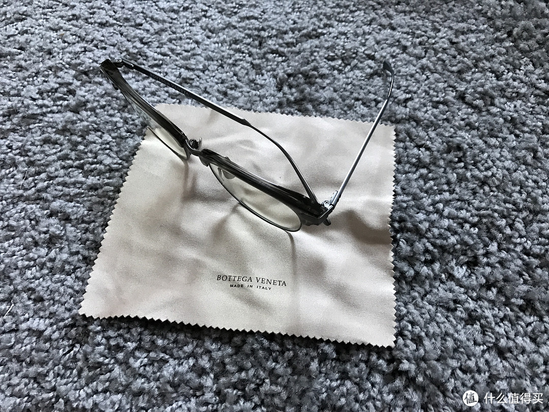 #本站首晒# 买不起钱包就买眼镜吧--Bottega Veneta 317 F/S 镜架晒单