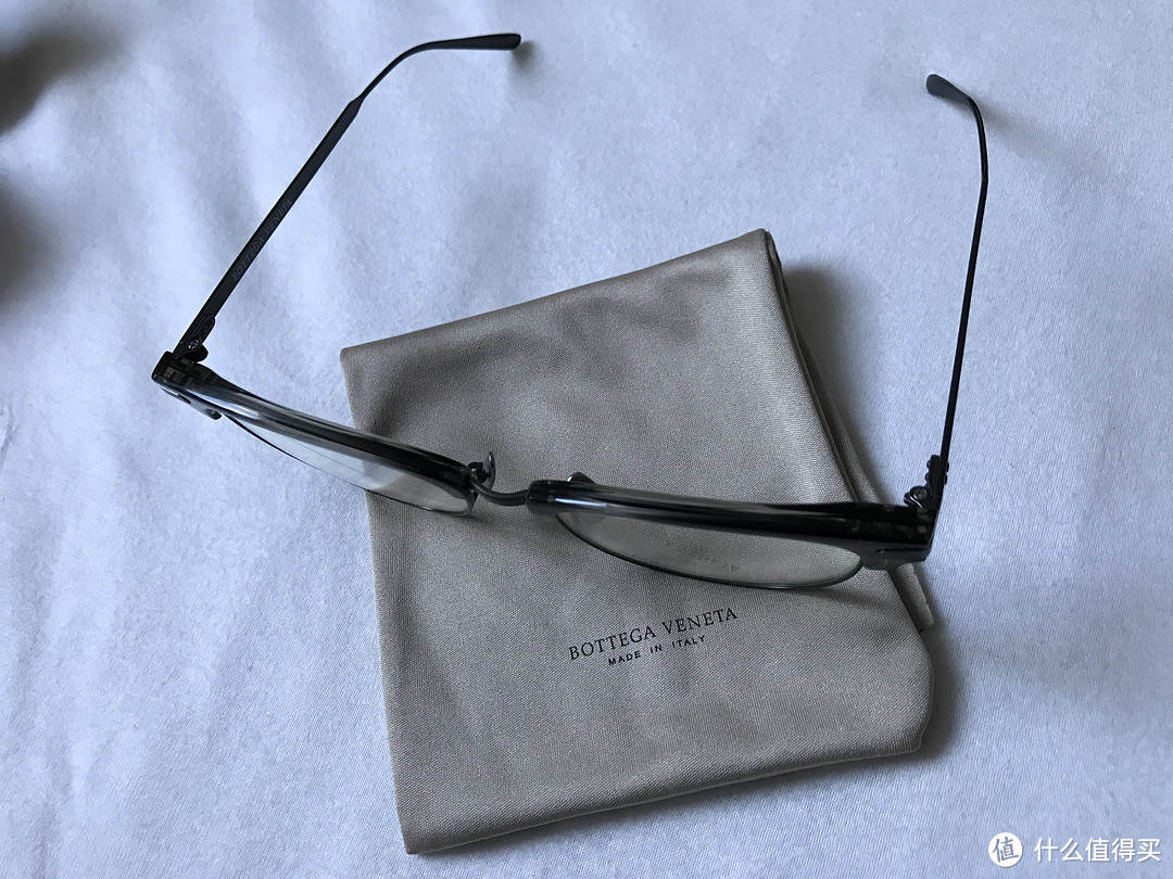 #本站首晒# 买不起钱包就买眼镜吧--Bottega Veneta 317 F/S 镜架晒单