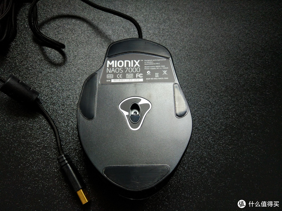 #本站首晒#瑞典设计的小众鼠标，Mionix Naos 7000评测及驱动解析