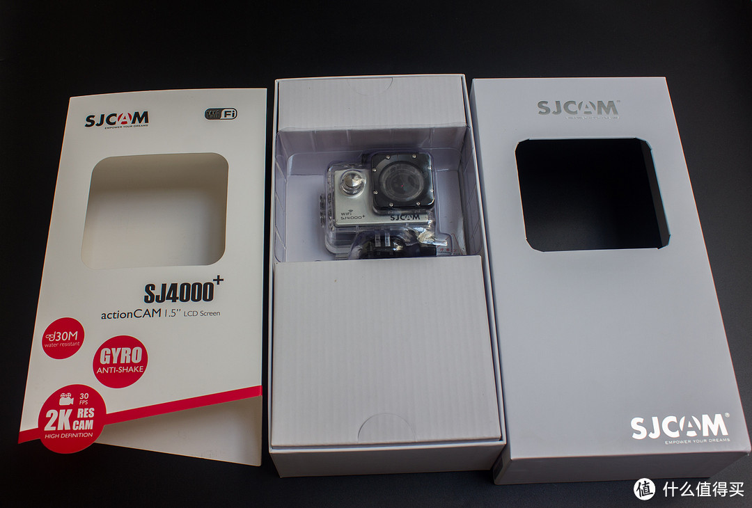 简单的开箱——山狗SJCAM SJ4000+ 运动相机