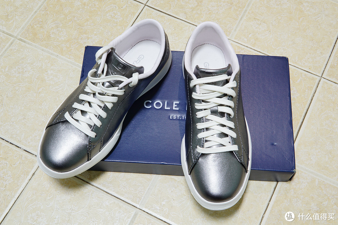 搞事情！神价 Cole haan Women's Grandpro Tennis Fashion Sneaker 休闲女鞋 晒单