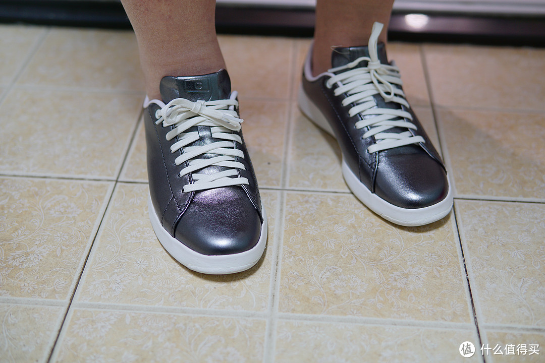 搞事情！神价 Cole haan Women's Grandpro Tennis Fashion Sneaker 休闲女鞋 晒单