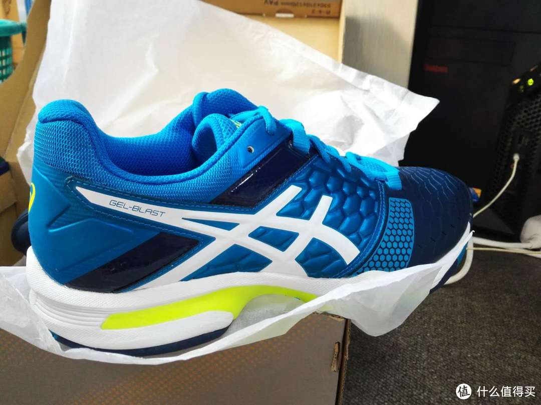 工欲善其事必先利其器：Asics 亚瑟士 blast 7 羽毛球鞋 晒单