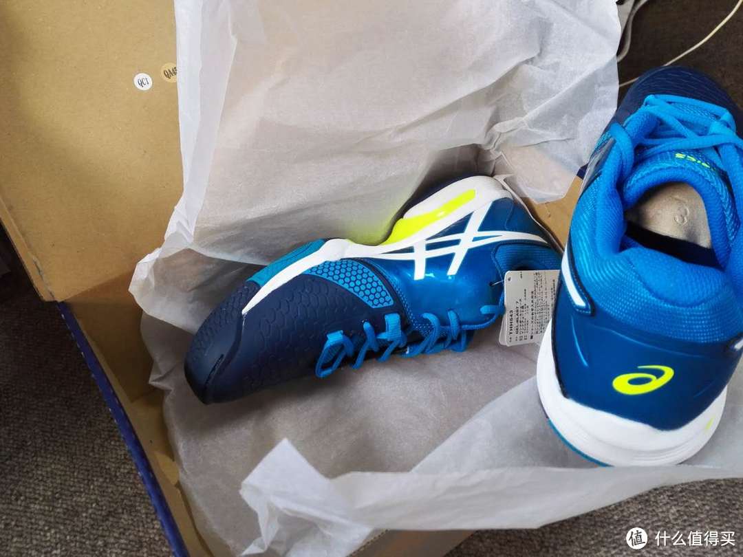 工欲善其事必先利其器：Asics 亚瑟士 blast 7 羽毛球鞋 晒单