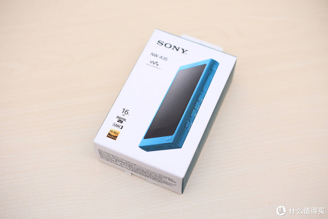 Sony 索尼 A35无损随身播放器简评，对比山灵M1