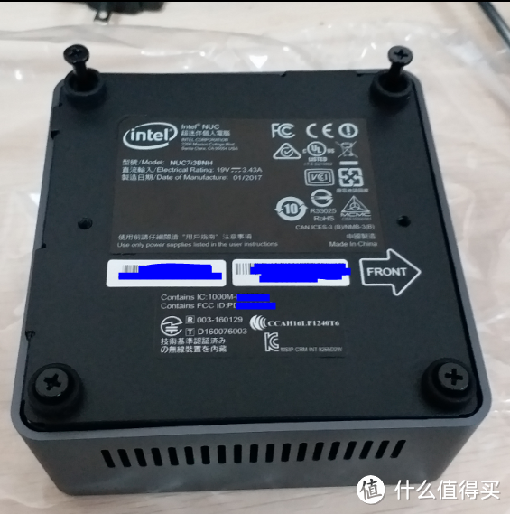 intel 英特尔 第7代NUC 开箱