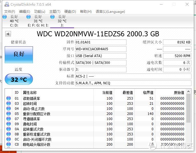 备份用--WD 西部数据 New My Passport 2TB 移动硬盘 晒物