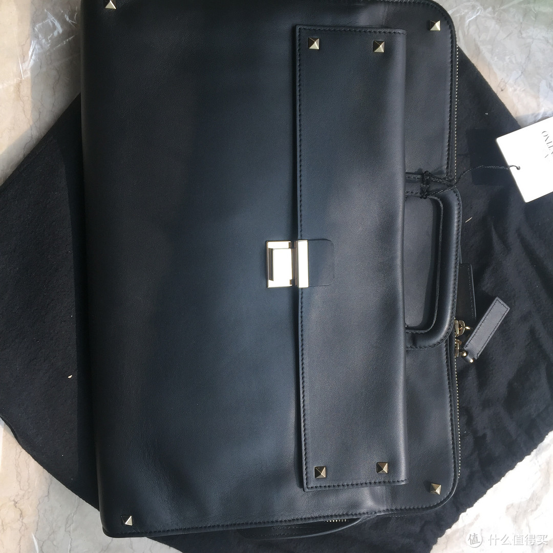 奢侈品的事我不懂—— Valentino 华伦天奴 Uomo Men's Briefcase Bag 简单开箱