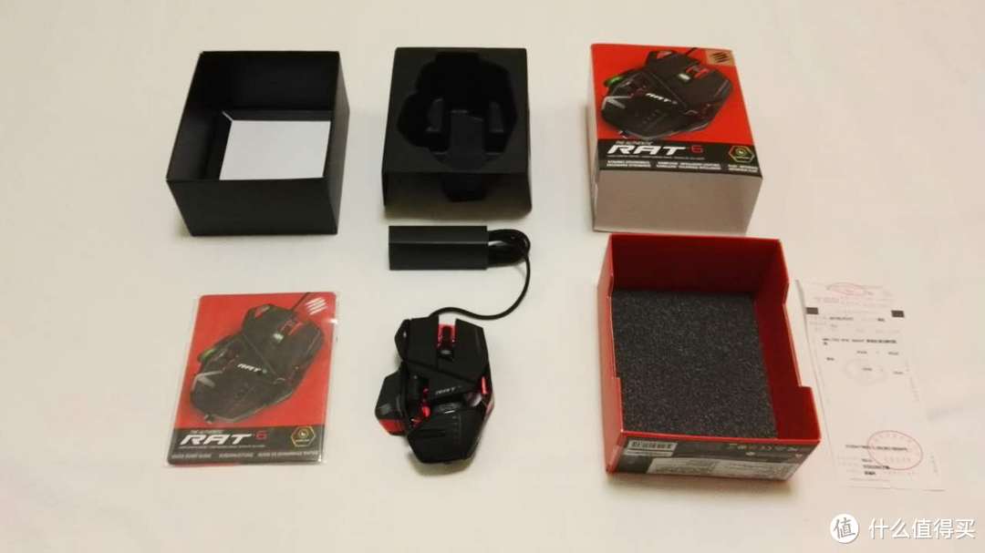 Mad Catz 美加狮 游戏鼠标 R.A.T.6 / RAT6 开箱 晒物贴