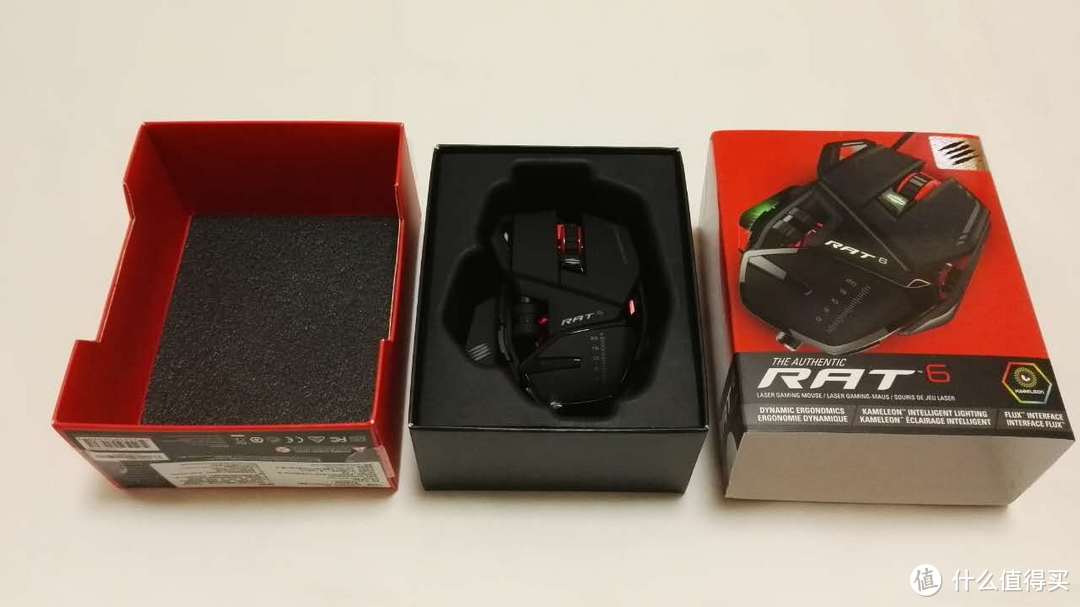 Mad Catz 美加狮 游戏鼠标 R.A.T.6 / RAT6 开箱 晒物贴