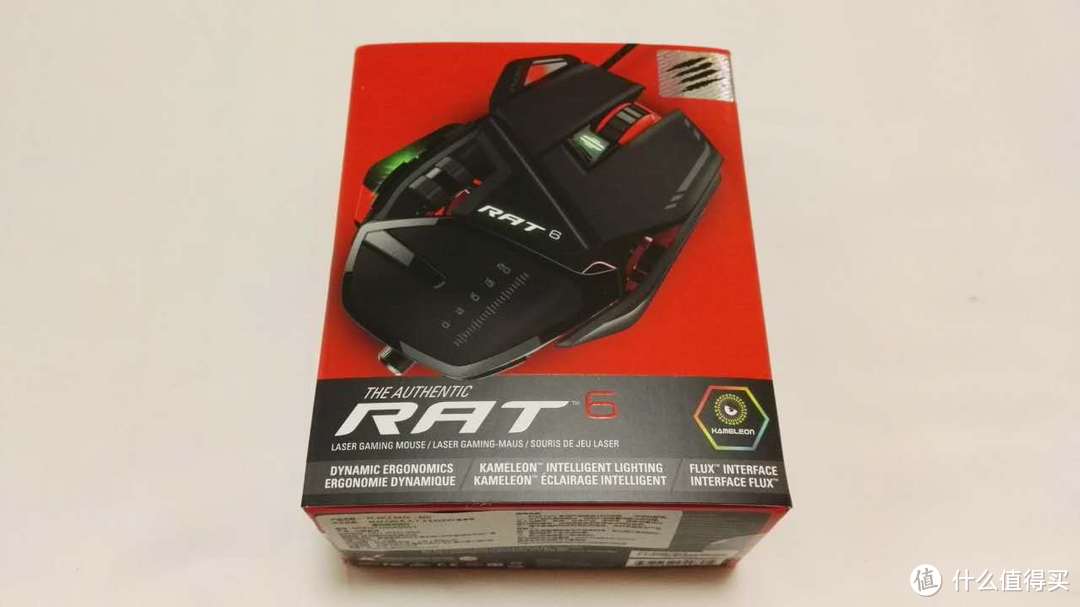 Mad Catz 美加狮 游戏鼠标 R.A.T.6 / RAT6 开箱 晒物贴