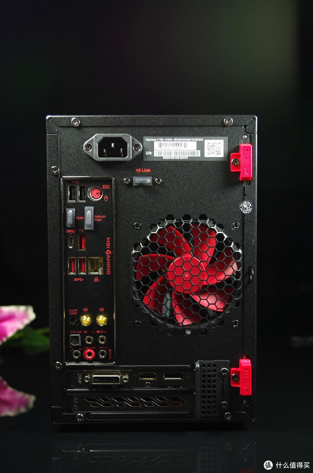 #本站首晒# 可以提着走去朋友家开黑电脑主机——MSI 微星 NightBlade3