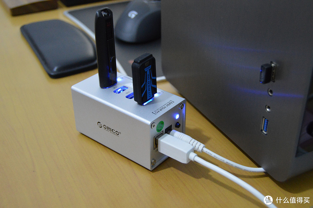 ORICO 奥睿科 A3H4 USB3.0HUB开箱及轻测