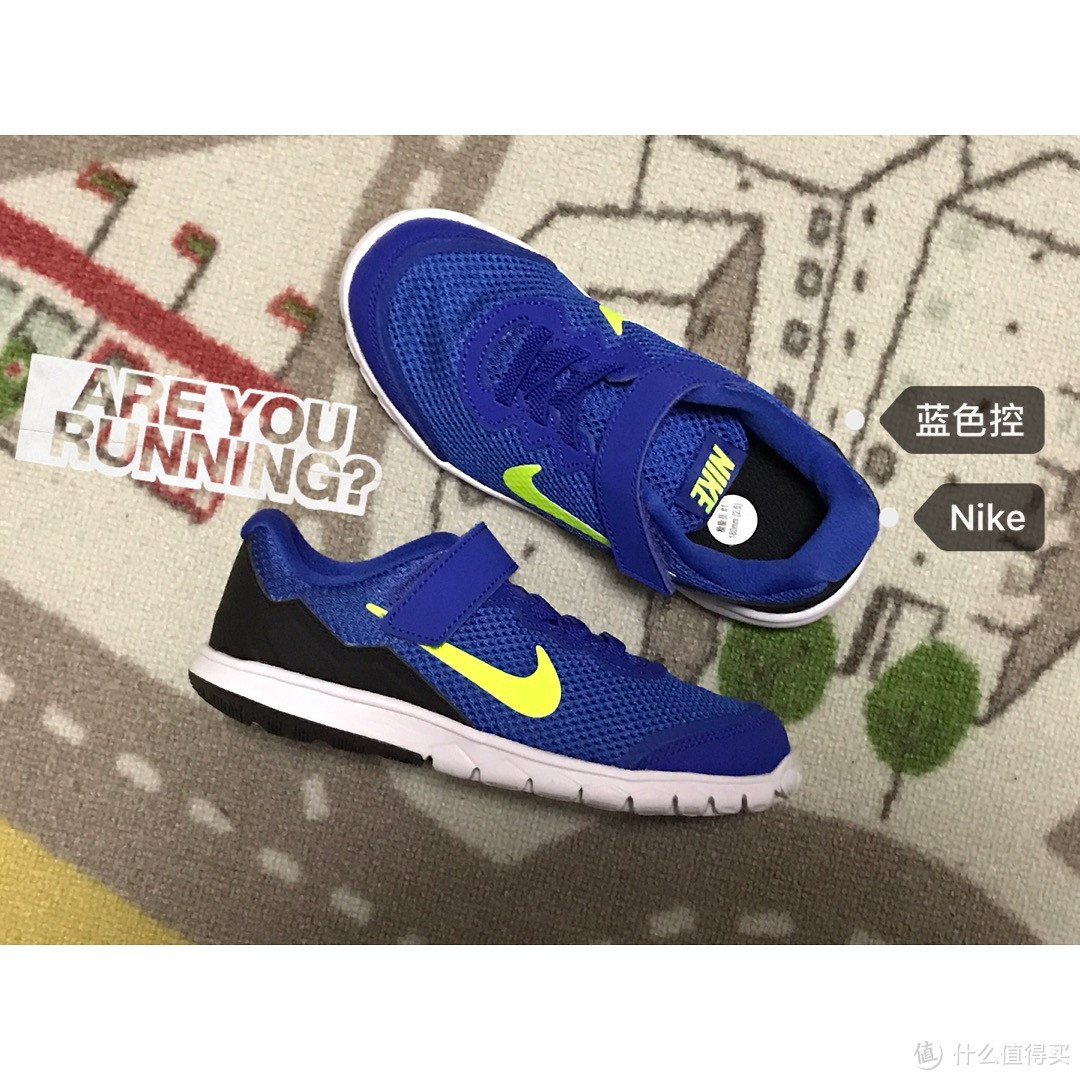 轻便又好穿！Nike FLEX EXPERIENCE 4 魔术贴童鞋