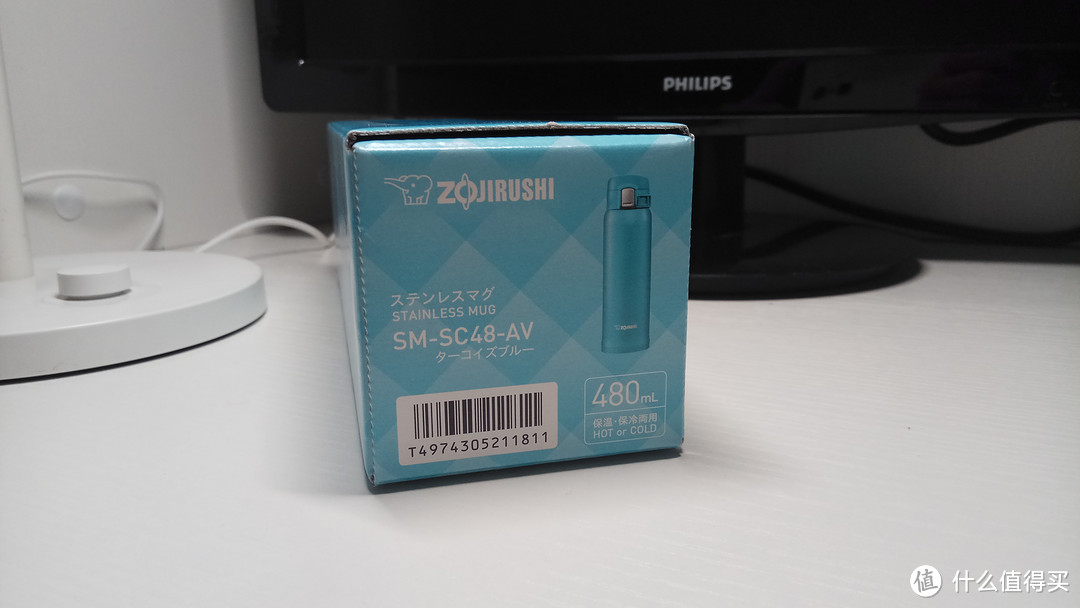 ZOJIRUSHI 象印 SM-SC48-AV 天空蓝保温杯 晒单