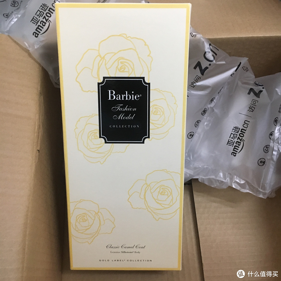 #值女研究所# 少女心可以一直有——Barbie 芭比 Collector珍藏款 DGW54 法式风衣装模特（金标）