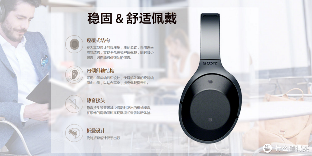 Sony 索尼 MDR-1000X 无线降噪立体声耳机 开箱&使用体验