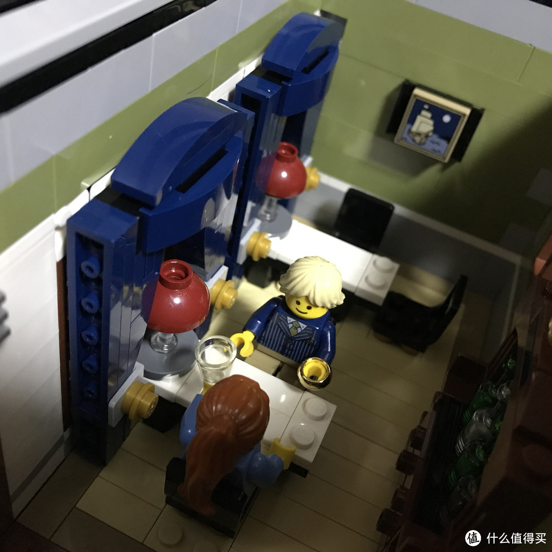 终入街景坑！LEGO 乐高10243 街景巴黎餐厅 拼装玩具