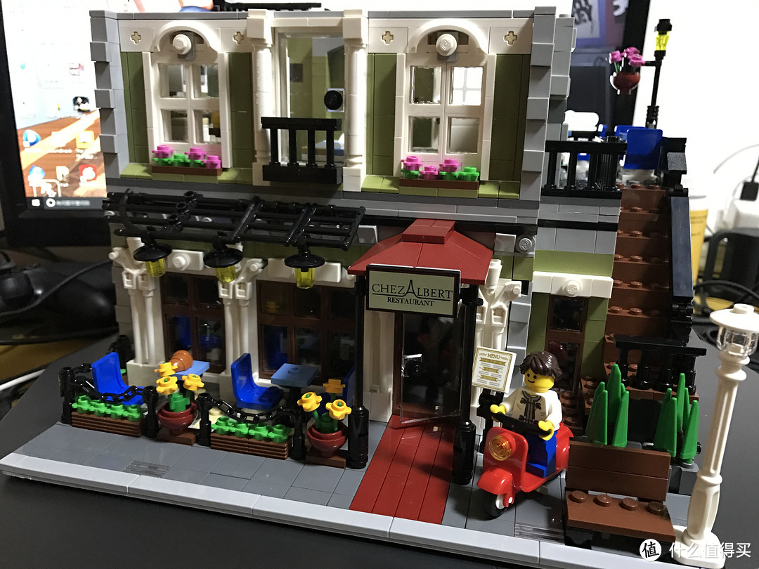 终入街景坑！LEGO 乐高10243 街景巴黎餐厅 拼装玩具