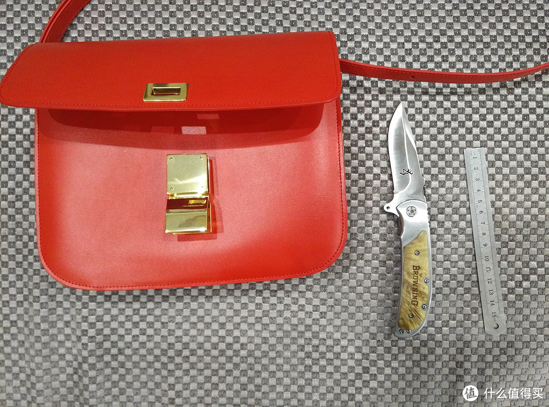 Celine 思琳/赛琳 Classic Box 中号经典小牛皮单肩包 正红 开箱