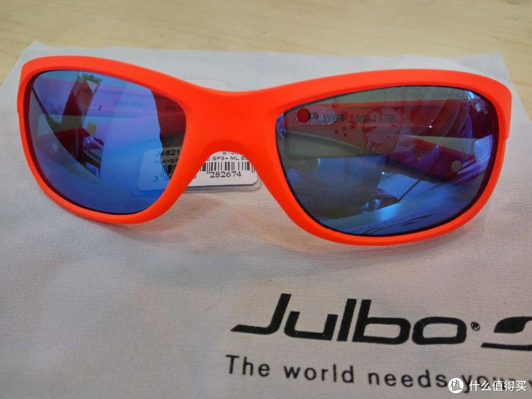 给眼睛小小的保护：JULBO 佳宝 J4621178/Orange橙色 户外儿童太阳镜