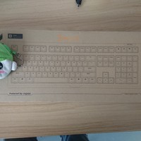 雷柏 V510 机械键盘外观展示(撑脚|接头|防滑垫|接口|面板)