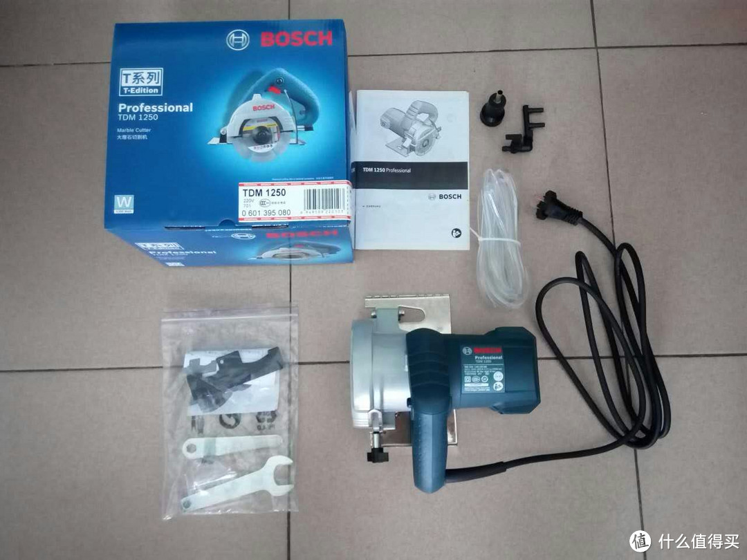 首次自费购买 BOSCH 博世 TDM1250 云石机