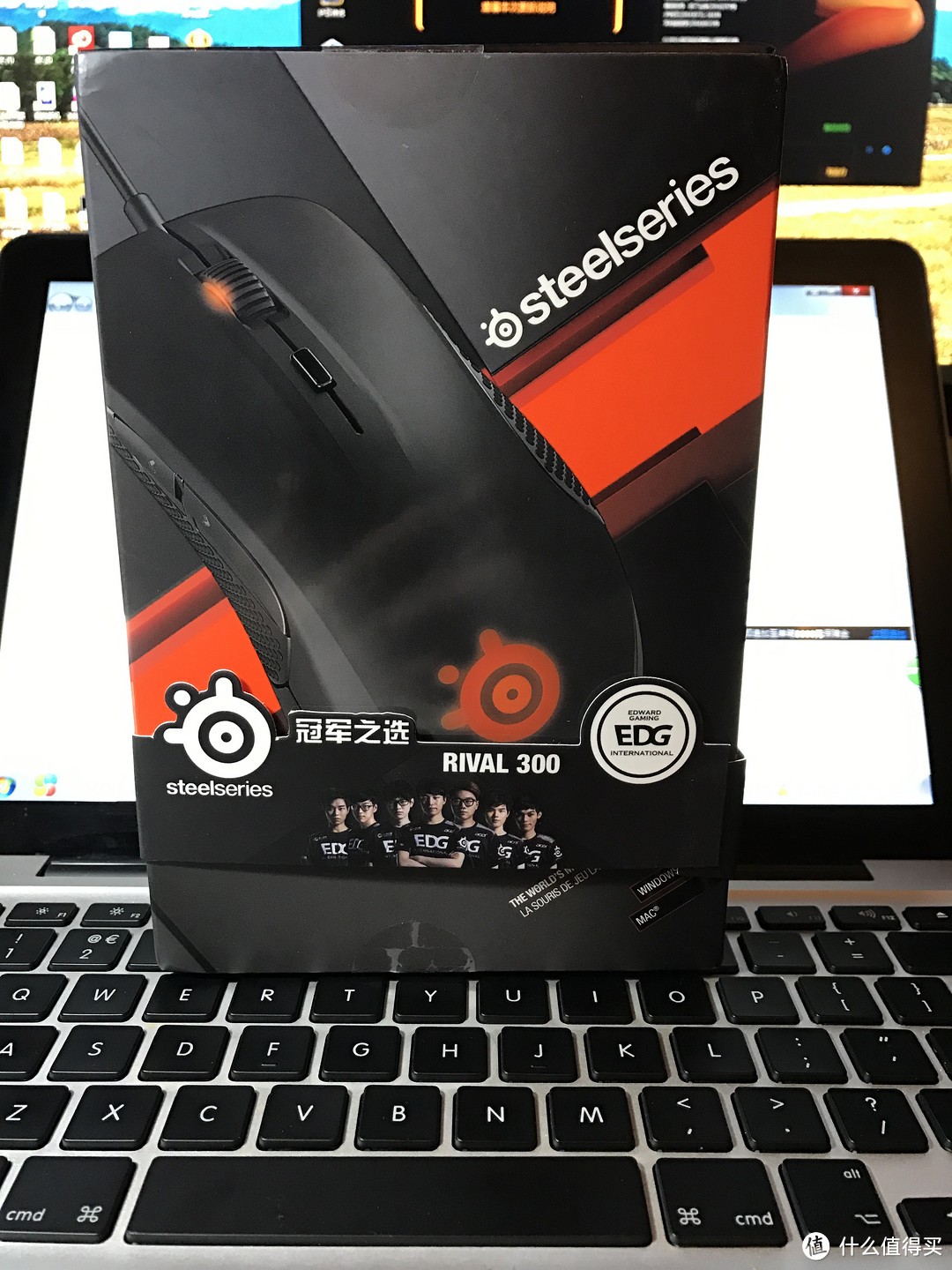 不能免俗的入了RGB的坑~steelseries 赛睿 RIVAL 300 CS GO 游戏鼠标