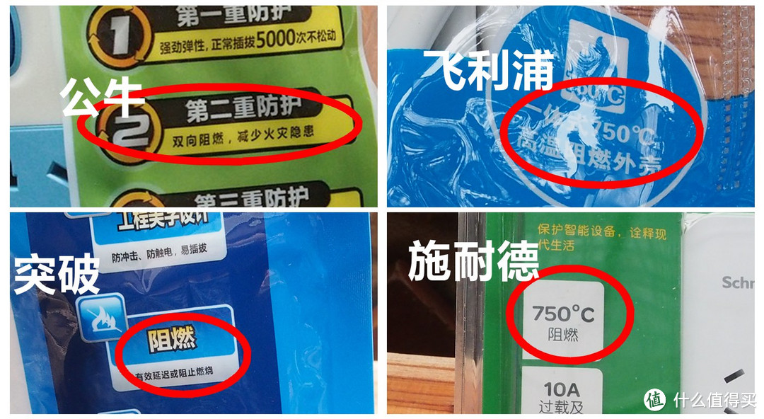 8款排插大乱斗—小米、施耐德、突破、飞利浦、公牛、航嘉、西蒙、德力西