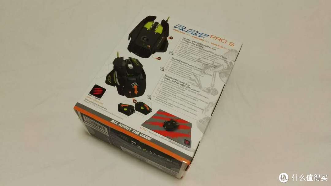 Mad Catz 美加狮 游戏鼠标 R.A.T. Pro S / RAT Pro S / ProS 开箱 晒物贴