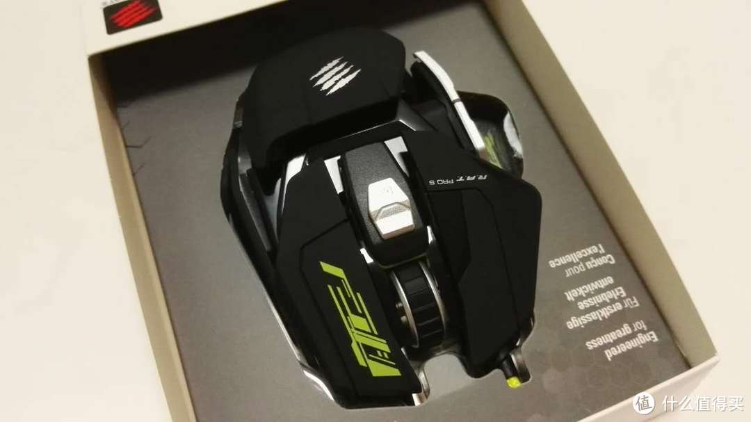 Mad Catz 美加狮 游戏鼠标 R.A.T. Pro S / RAT Pro S / ProS 开箱 晒物贴