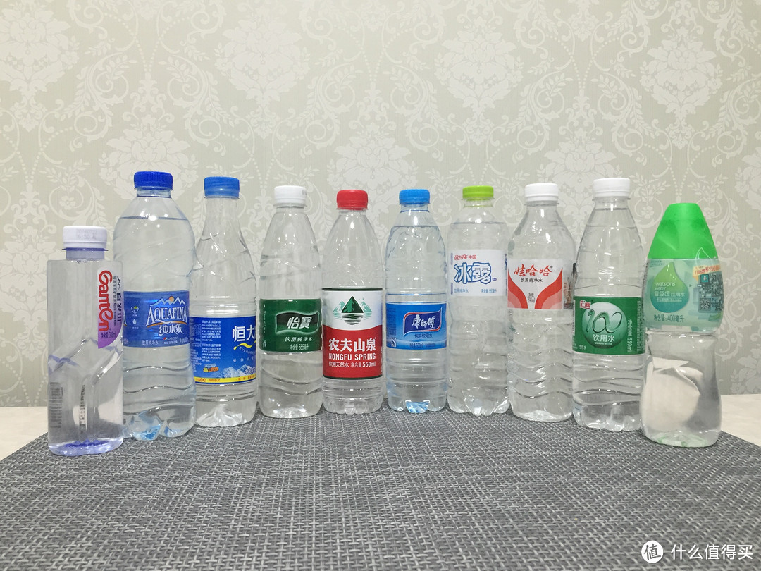 10款低端瓶装水非专业评测 