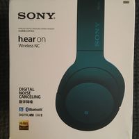 索尼 h.ear on Wireless NC MDR-100ABN 耳机外观展示(商标|耳罩|头梁|电源键|线控)
