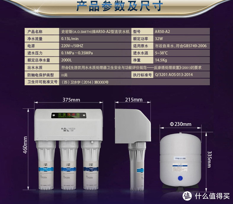 A.O.SMITH 史密斯 净水器 使用维护