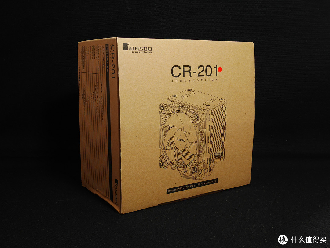 红黑信仰色——升级CR201散热器开箱