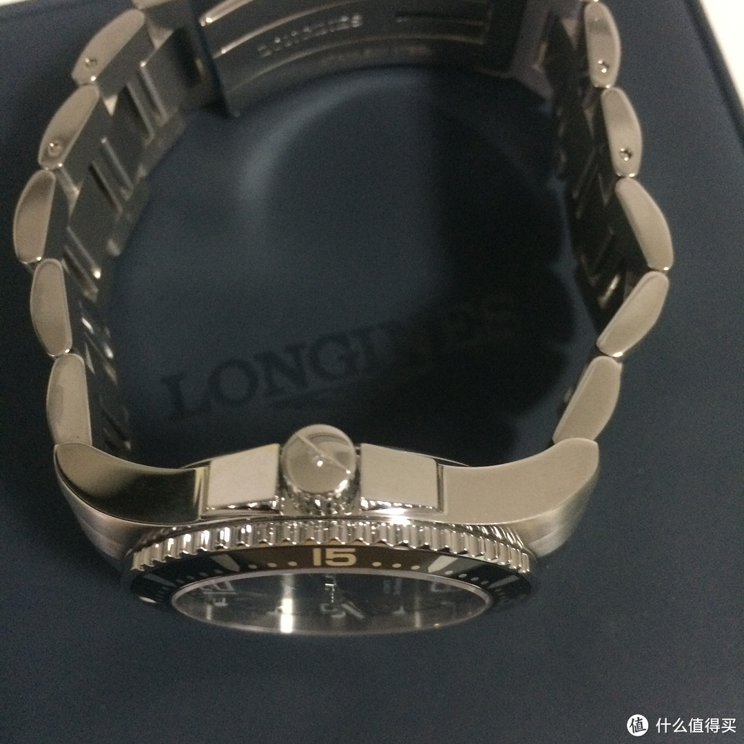 这货应该是性价比最高的水鬼了：LONGINES 浪琴 男款机械表