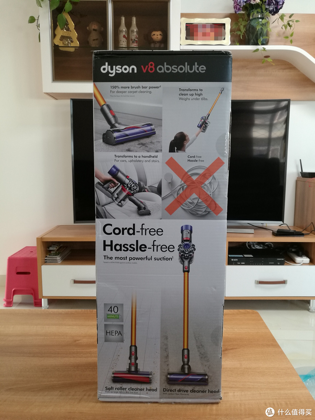 Dyson 戴森 V8 Absolute 海淘、开箱及3个月使用心得