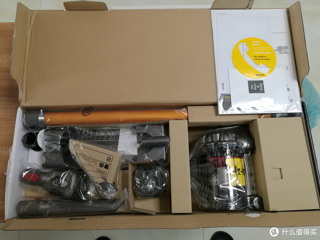 Dyson 戴森 V8 Absolute 海淘、开箱及3个月使用心得