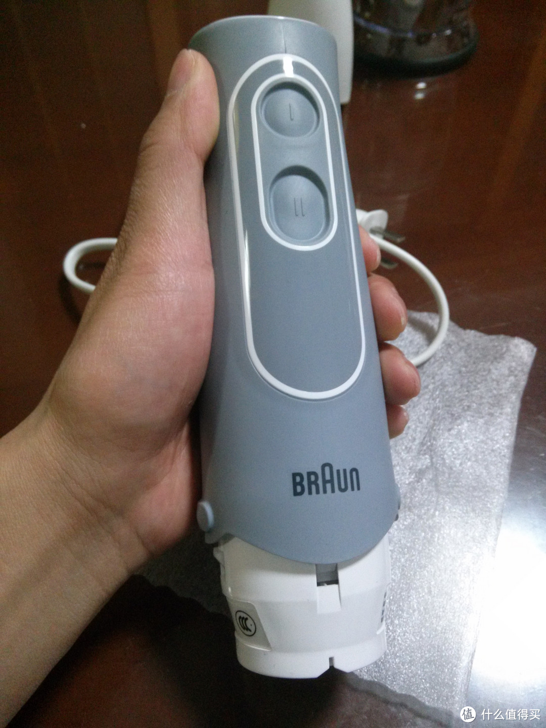 Braun 博朗 MQ525 手持式料理机 伪开箱及使用报告