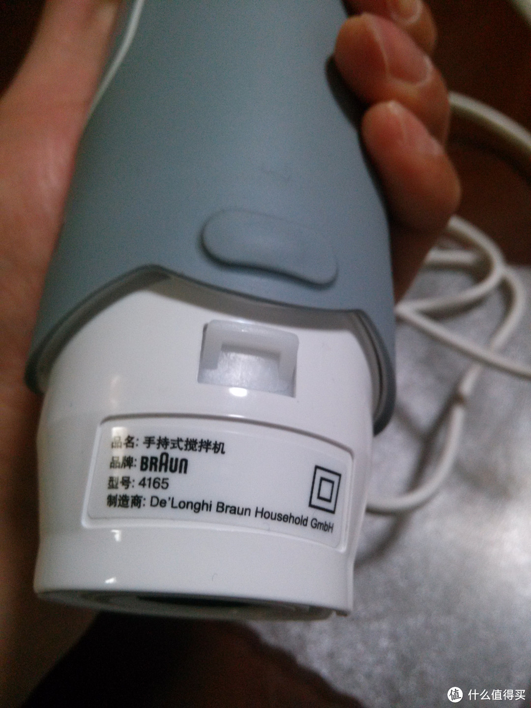 Braun 博朗 MQ525 手持式料理机 伪开箱及使用报告