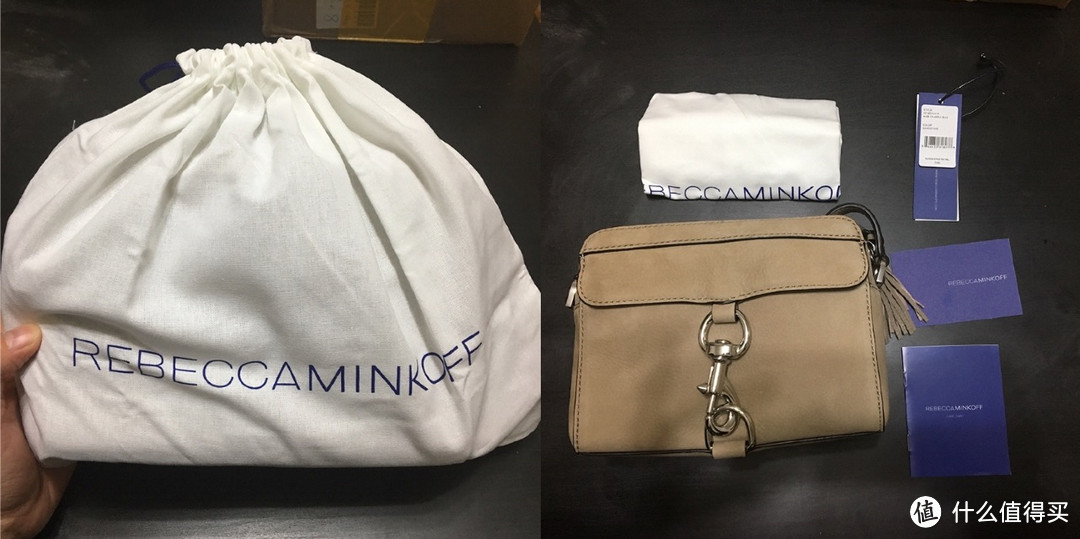 轻装上阵 Rebecca Minkoff mini tote & camera bag 挎包晒单