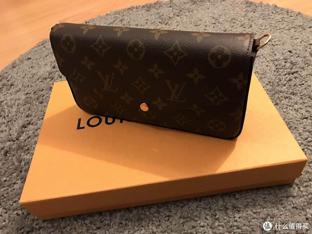 #本站首晒# Lousi Vuitton M61276 Chain Wallet开箱晒单