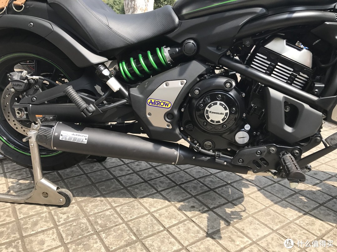 川崎vulcans650改装arrow排气