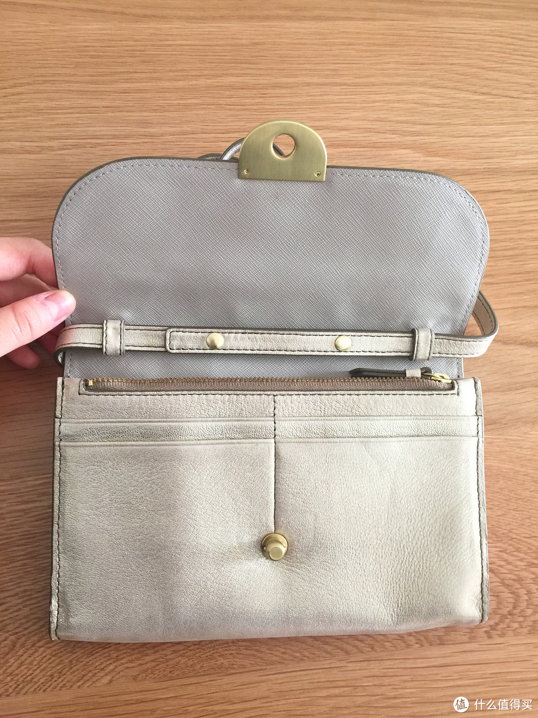 FOSSIL Margot Mini 女士真皮斜挎包 晒单