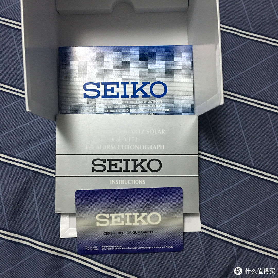 拔草晒单：SEIKO 精工 SSC081 男款光动能表