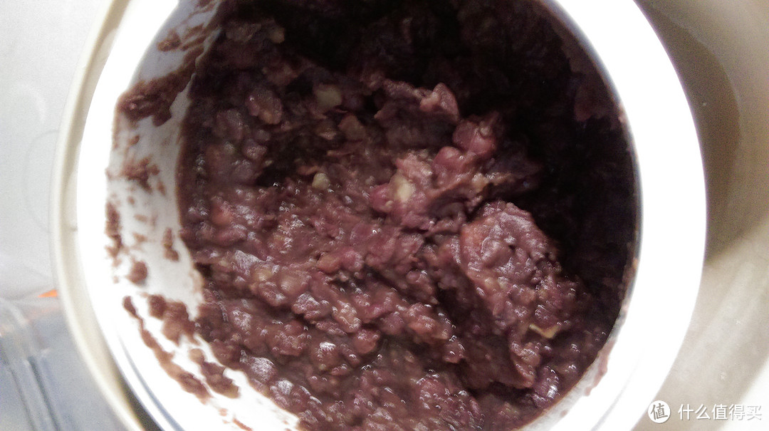 煮了大概3个小时后红豆成了红豆泥