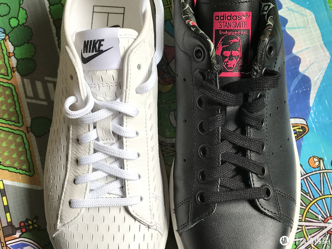 真皮小白鞋！NIKE W TENNIS CLASSIC ULTRA DECONS复刻鞋（附与Stan Smith对比）