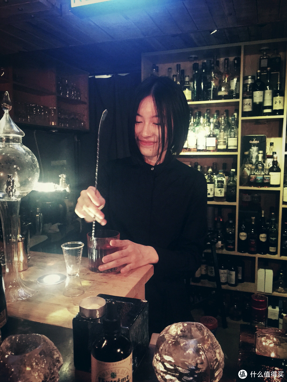 我司bartender镇贴